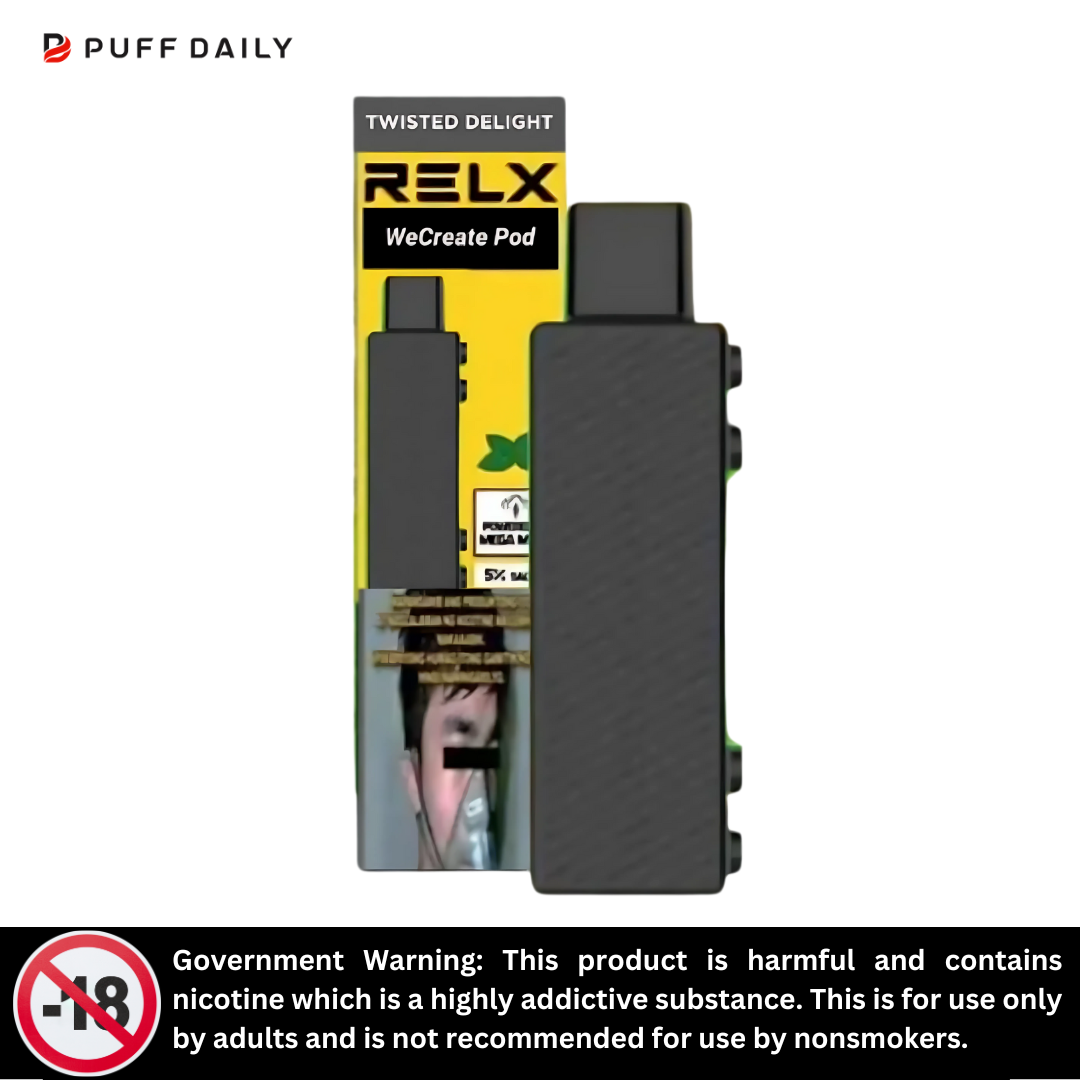 RELX WeCreate Pod Puff Daily RELX WeCreate Pod Puff Daily