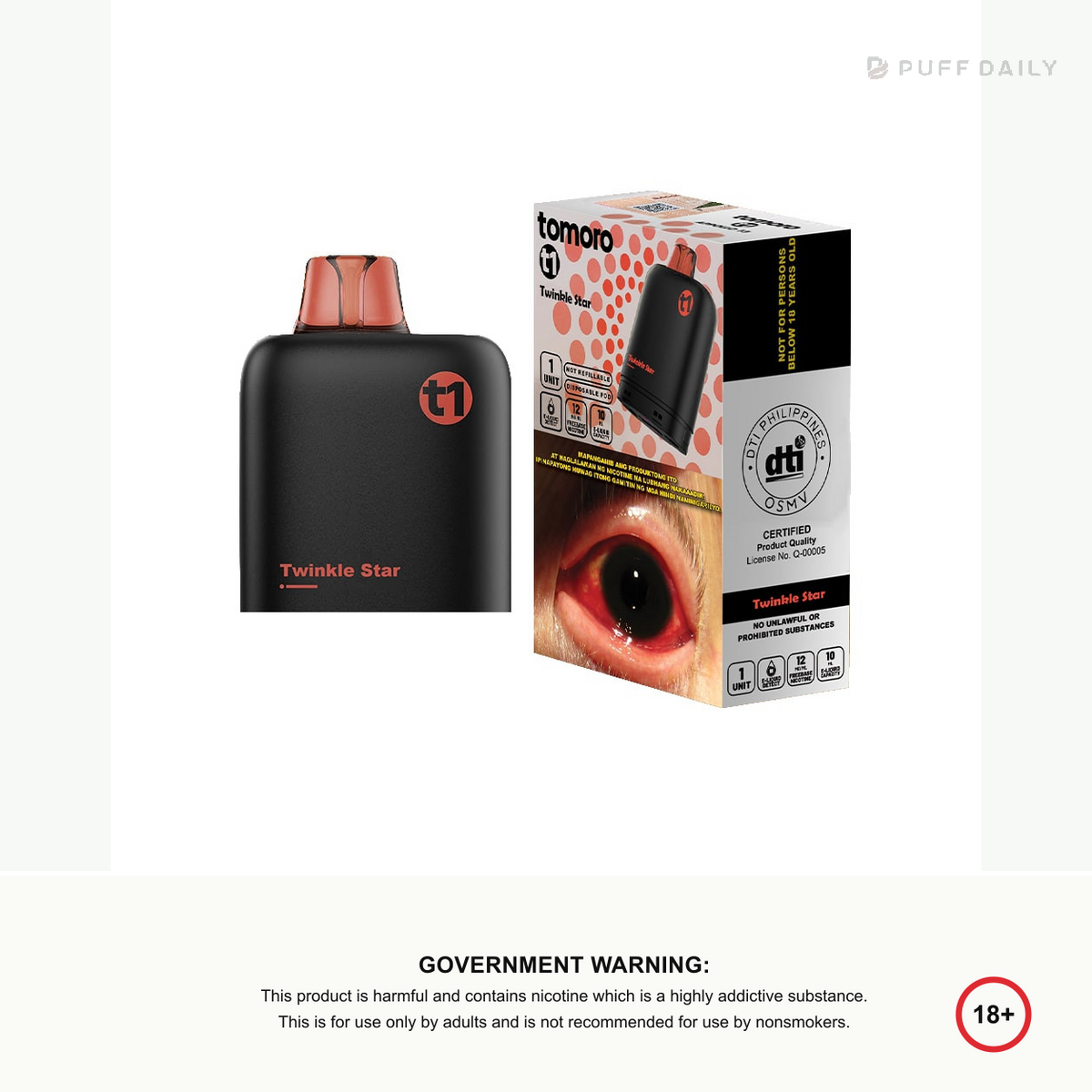 Tomoro T1 Pods — standardized product image