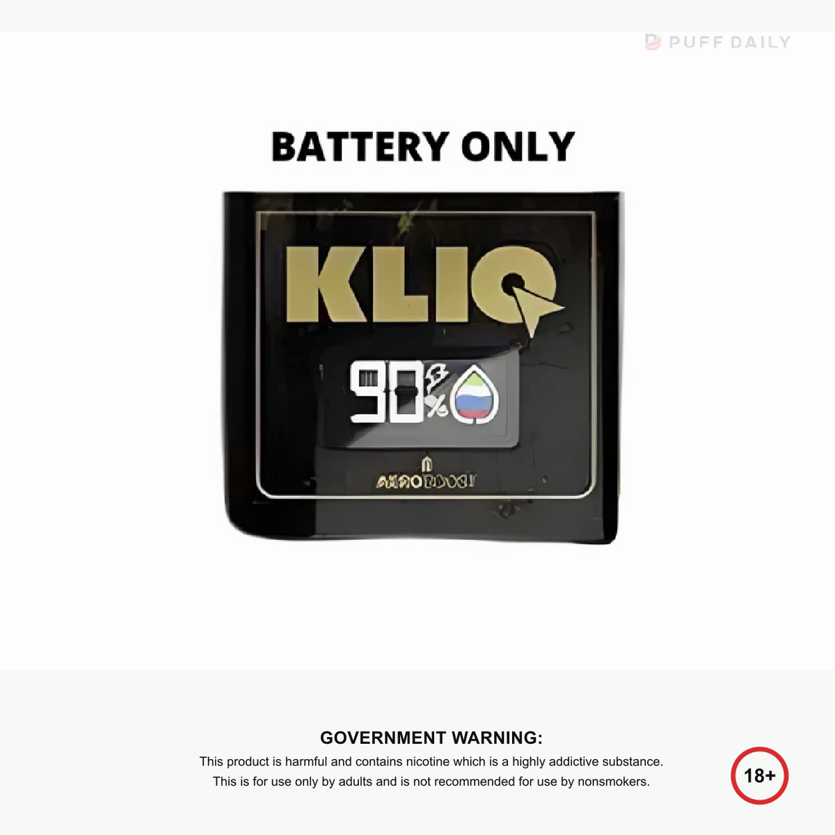 Aerogin Kliq v1 Battery Device — standardized product image