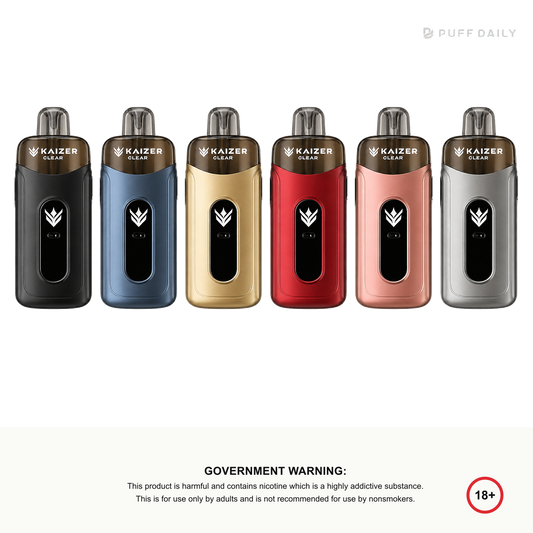 KAIZER iLoop Clear Battery Device — transparent background standardized image