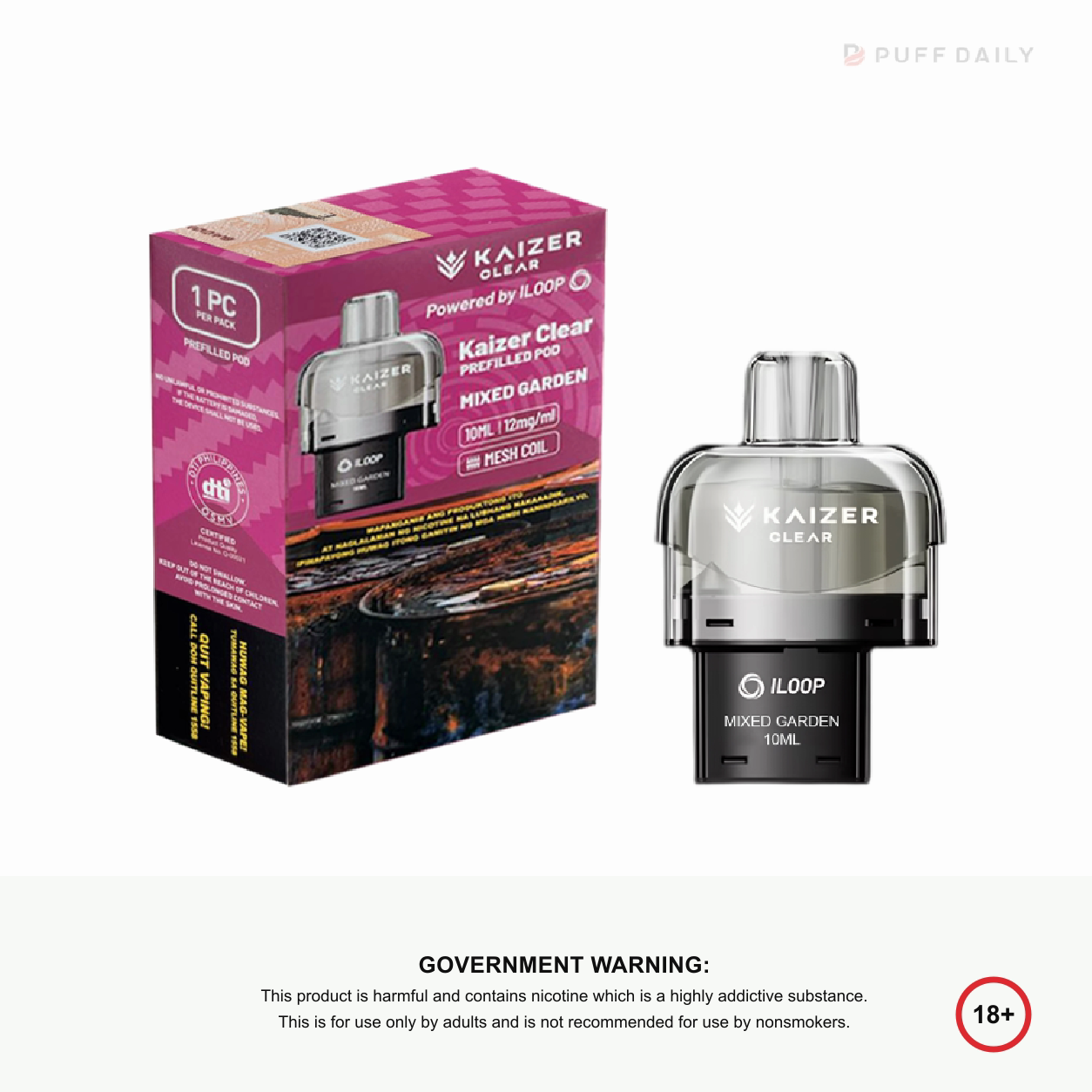 KAIZER iLoop Clear Pods — standardized product image