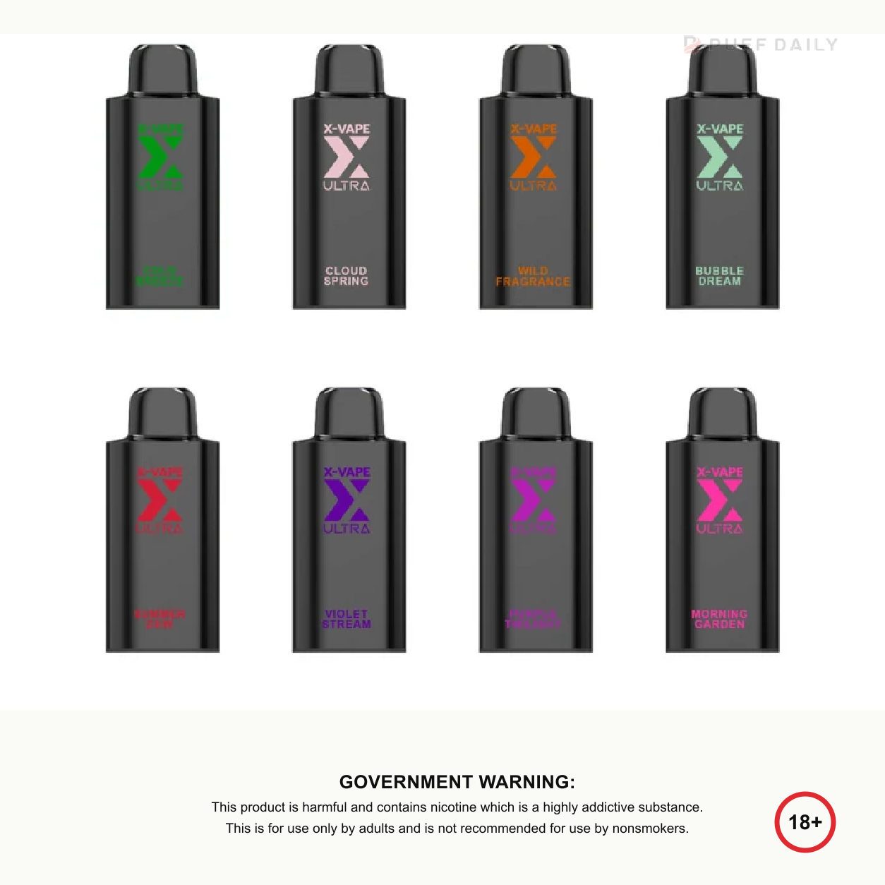 X Vape Ultra Pods
