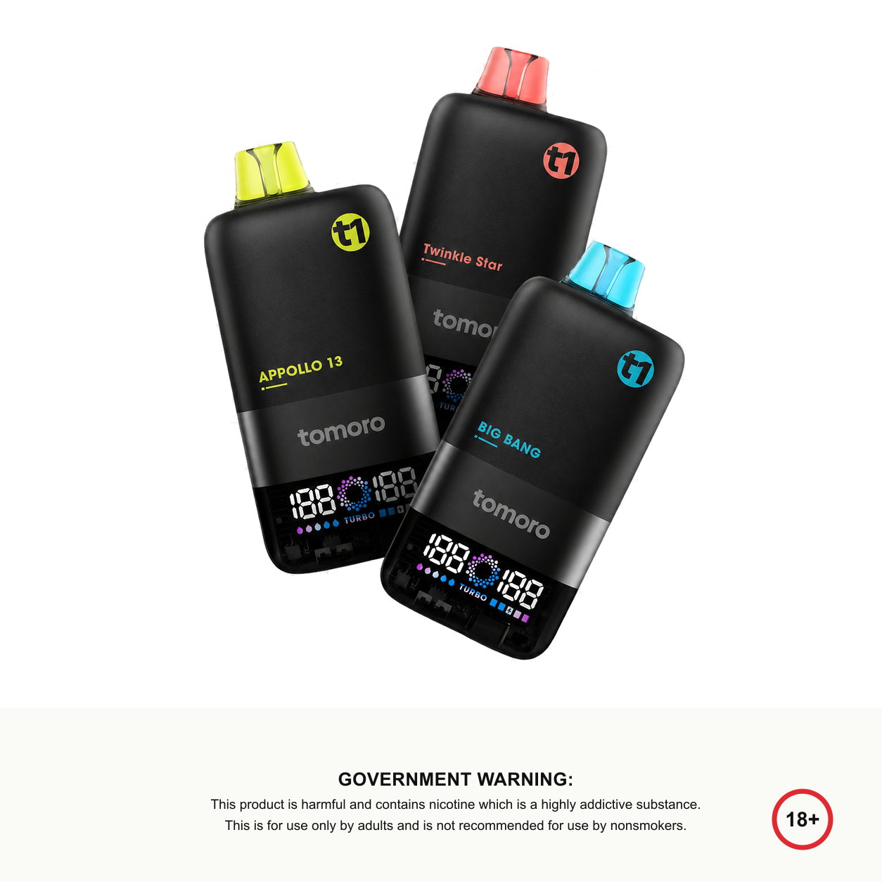 Tomoro T1 Battery Device — transparent background standardized image
