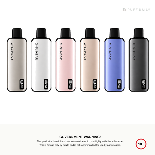 X-VAPE Slimbar Battery Device — transparent background standardized image